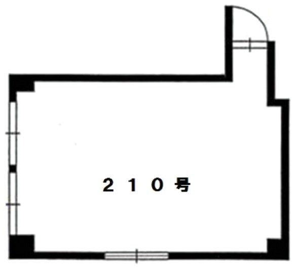 駒形武蔵野マンション210 間取り図