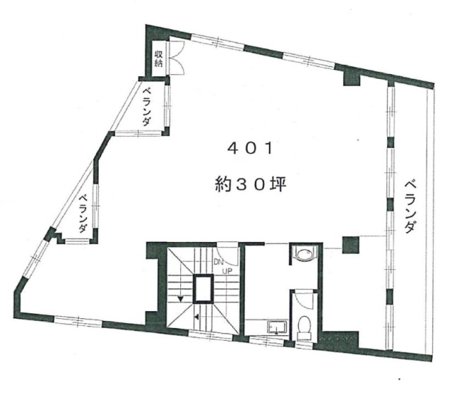 太興ビル401 間取り図