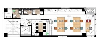 銀座グラスゲート5F 間取り図