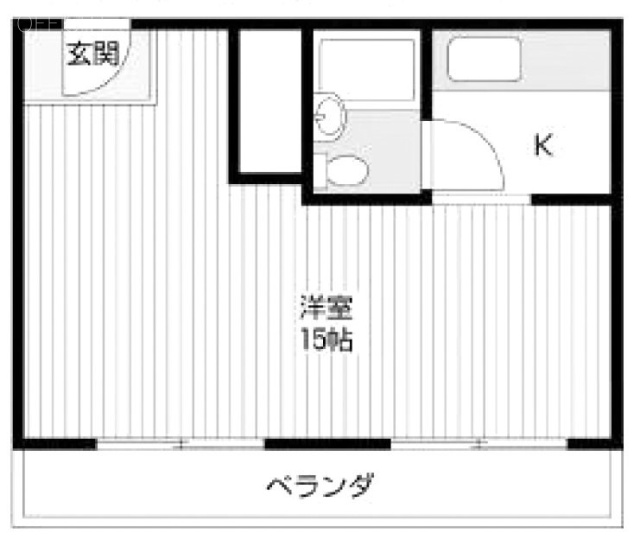 コトー駿河台114 間取り図