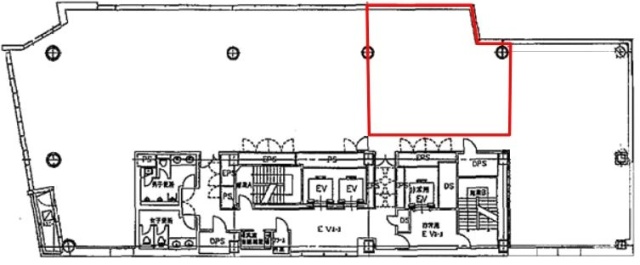 パシフィックマークス川崎8F 間取り図