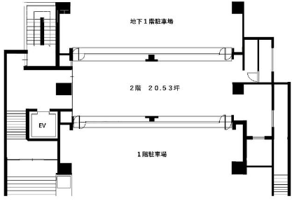 倉島渋谷ビル2F 間取り図