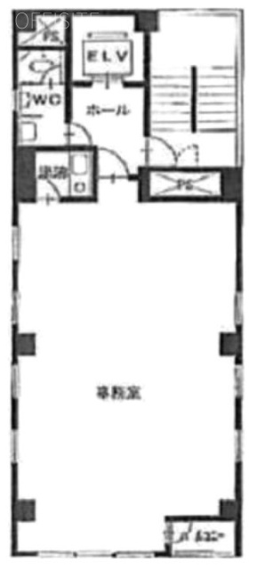 東ビル4F 間取り図