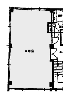 大場ビルA館A 間取り図