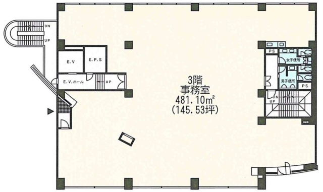 Flos幡ヶ谷3F 間取り図