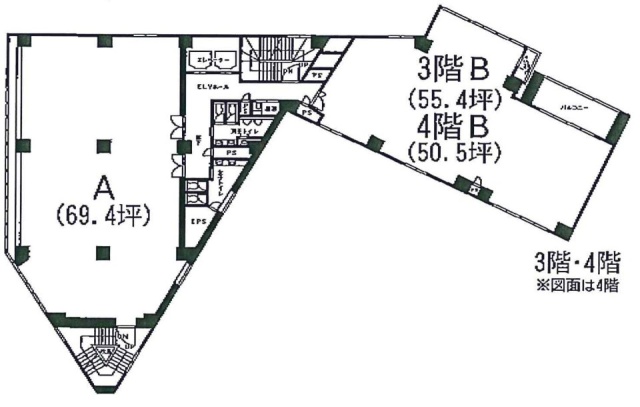 常盤ビルA 間取り図