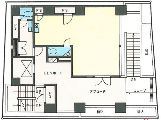 平河町UTビル1F 間取り図