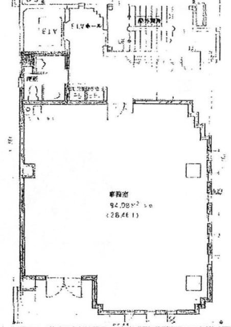 第3神田セントラルビル1F 間取り図