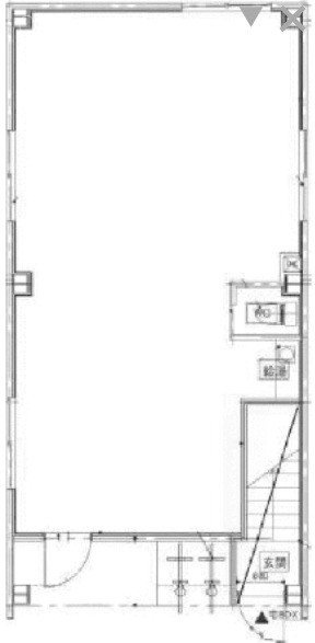 今本第二ビル1F 間取り図
