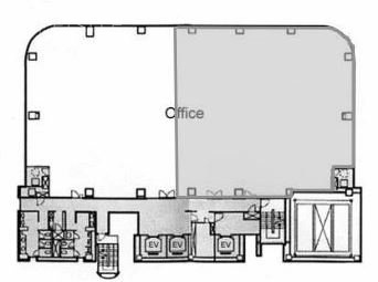 友泉新横浜一丁目ビル10F 間取り図