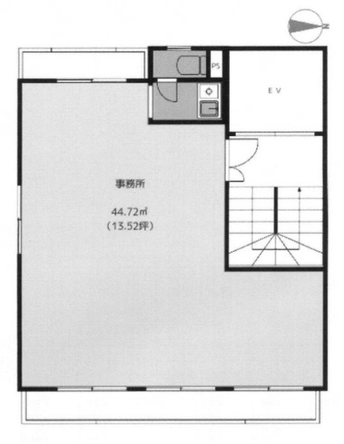 ポーラリス上野5F 間取り図