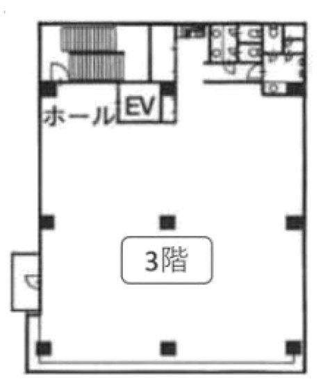 神田INビル3F 間取り図