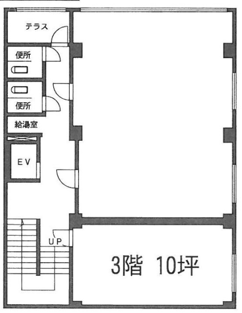 中山第2ビル3F 間取り図