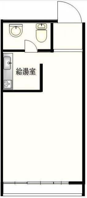 サンライズ六本木B 間取り図
