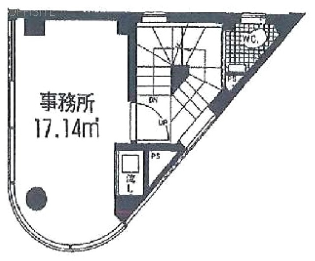 タキカワ百人町ビル4F 間取り図