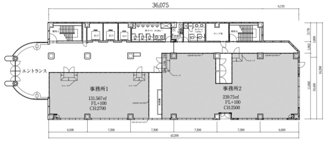 TLR柏ビル1F 間取り図