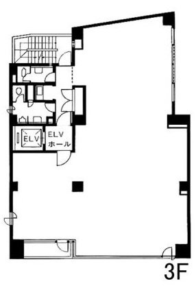 第一中村ビル3F 間取り図