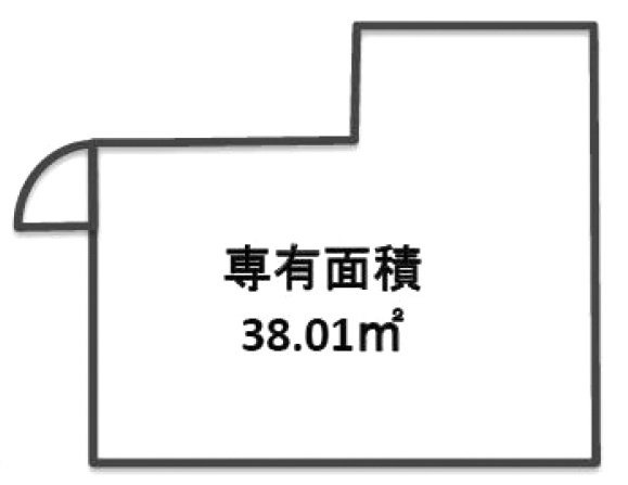 日本橋中央ビル203 間取り図