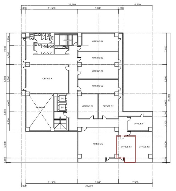 横浜エクセレントⅢF3 間取り図