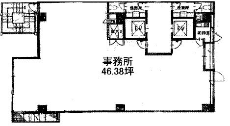 TS93ビル9F 間取り図