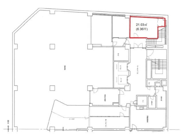 兜町偕成ビル本館0102 間取り図