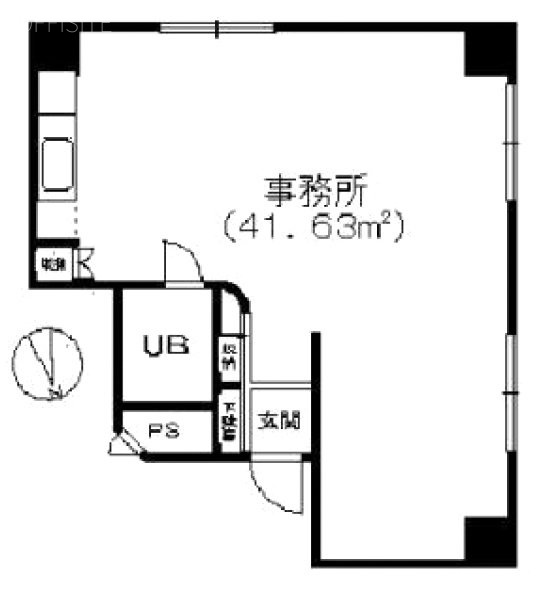 第3伊藤ビル503 間取り図