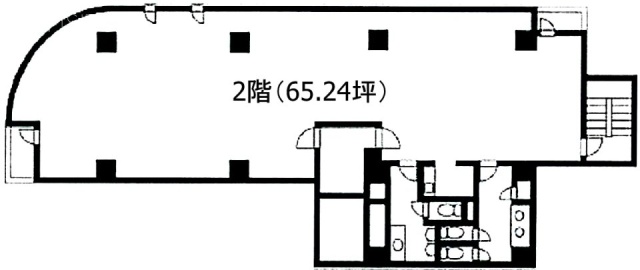 日本橋スカイビル2F 間取り図