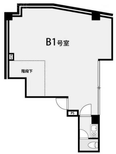 フローラパークサイドB1F 間取り図