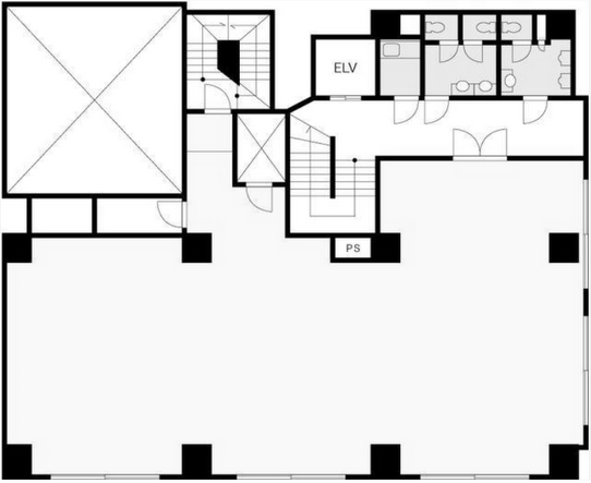 三ノ輪ビル201 間取り図