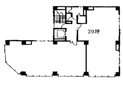 港和ビル3F 間取り図