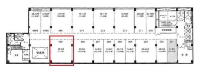 関内駅前第一ビル009 間取り図