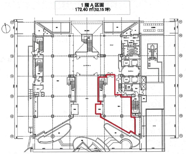 日新(港南)ビルA 間取り図