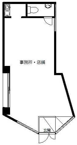 カミムラビルB1F 間取り図