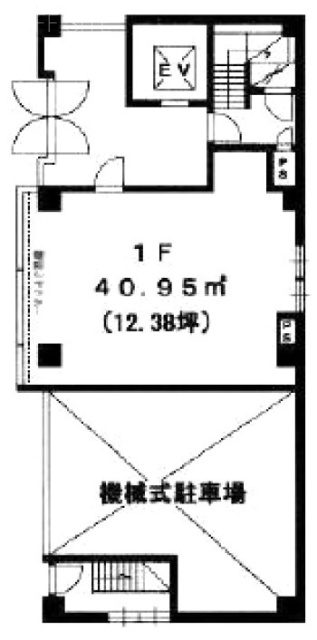 NISSHIN西麻布ビル1F 間取り図