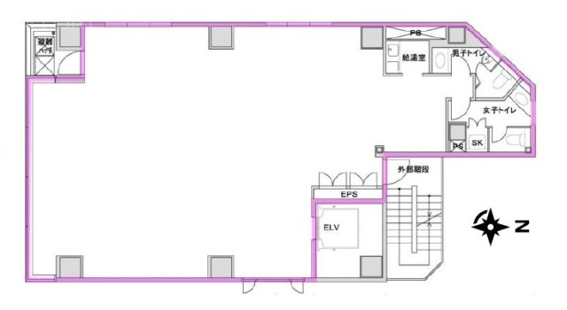 KIビル8F 間取り図