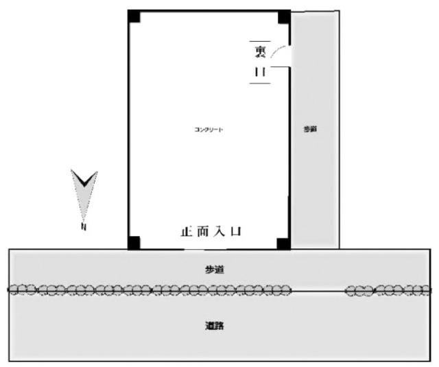 シャンボール南高円寺ビル1F 間取り図