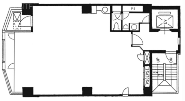 新橋ベストビル8F 間取り図