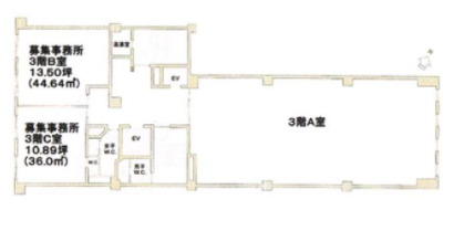 清話会ビルC 間取り図