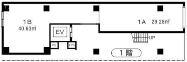 恵比寿テラスビルA 間取り図
