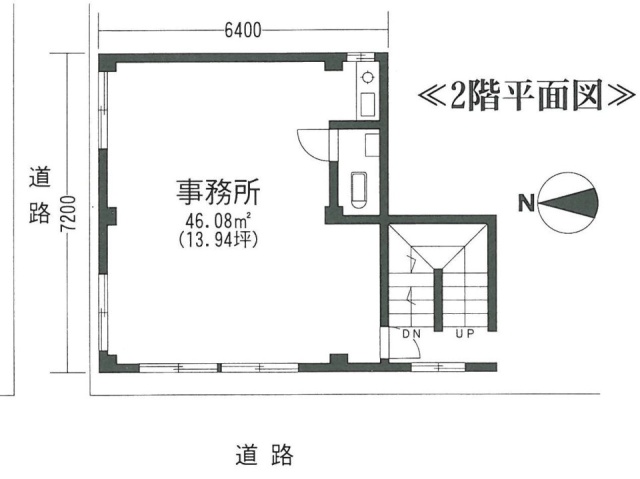 美樹ビル2F 間取り図
