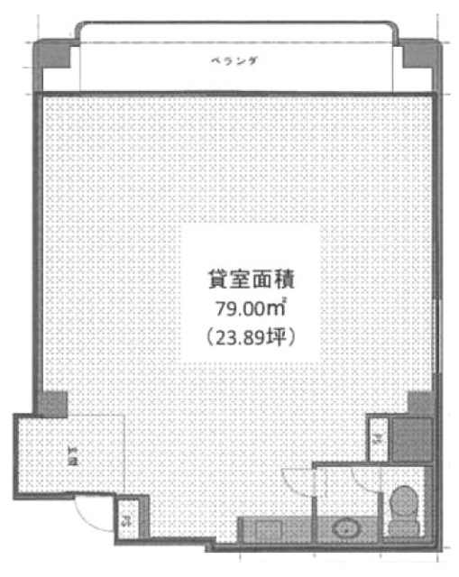 大久保カドビル9F 間取り図