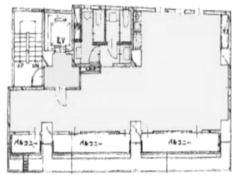 シーラックグループ日本橋兜町ビル6F 間取り図