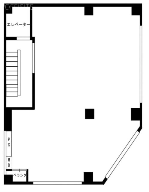 第1叶ビル3F 間取り図