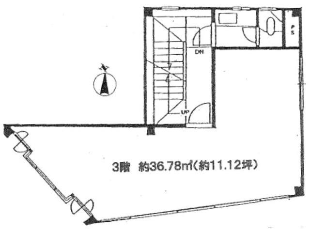 新開ビル3F 間取り図