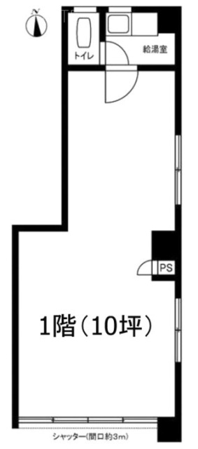 石井ビル1F 間取り図