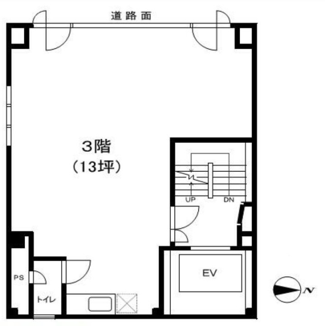 サトウビル3F 間取り図