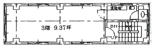 山岡ビル3F 間取り図