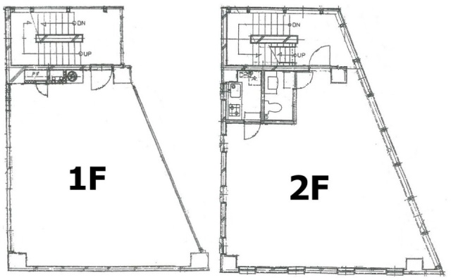 GTRビル1F～2F 間取り図