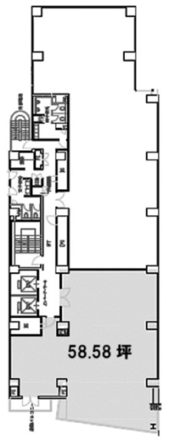 共同ビル室町1丁目401 間取り図