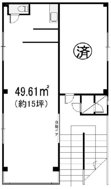 ホワイトベースビル201 間取り図